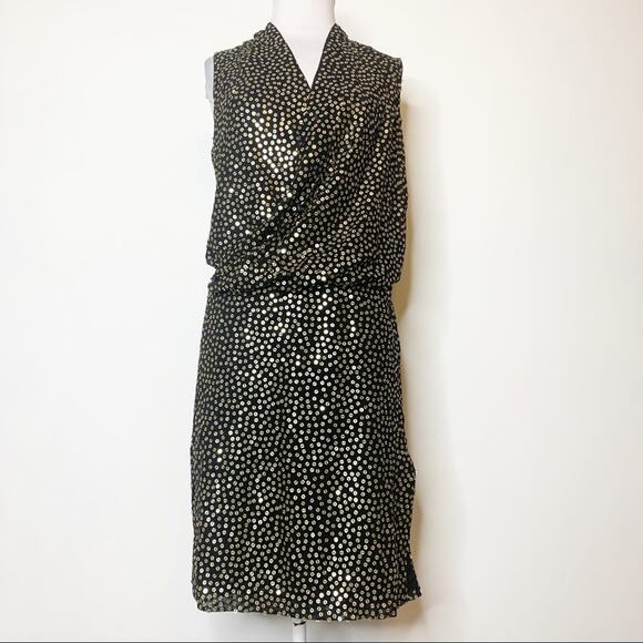 Diane Von Furstenberg Issie gold sequin dress - Picture 9 of 10